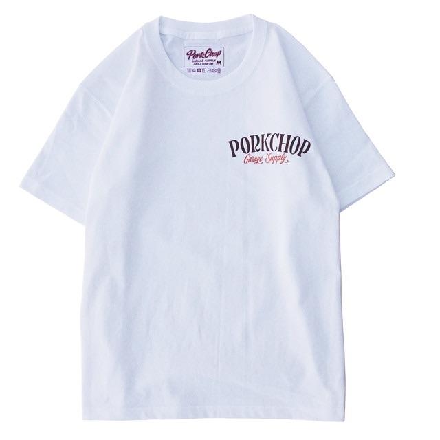 完売！PORKCHOP ポークチョップ 半袖 Tシャツ XL 20ss 白