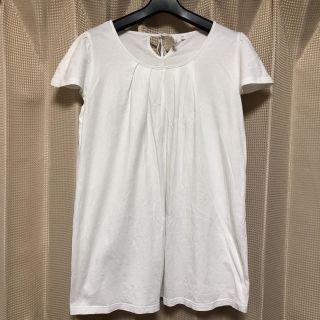 ムジルシリョウヒン(MUJI (無印良品))の無印良品☆マタニティ用Tシャツ☆M〜L、白(マタニティトップス)