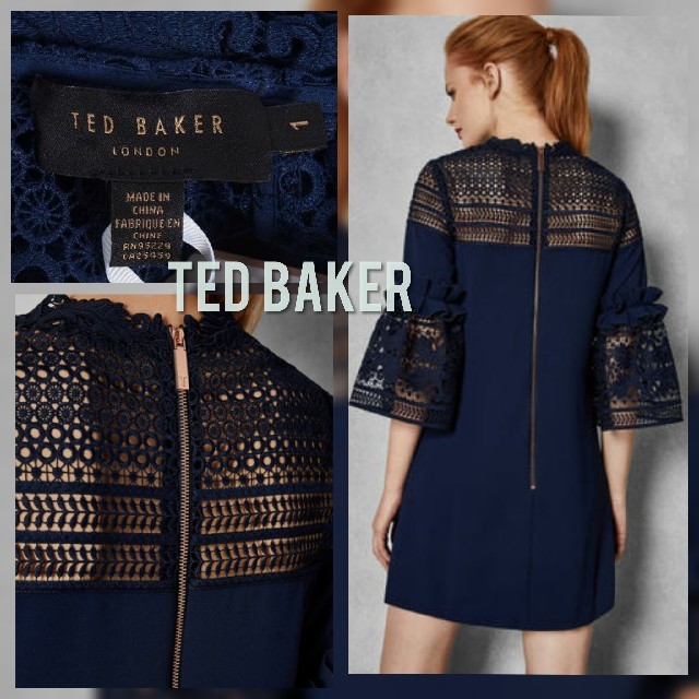 TED BAKER(テッドベイカー)の新品タグつきTED BAKER☆2019SS新作 レディースのワンピース(ミニワンピース)の商品写真