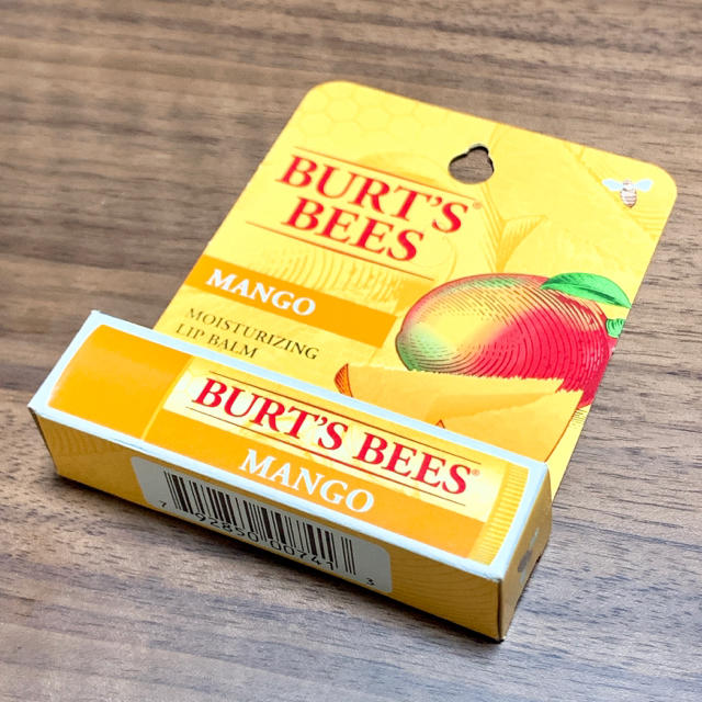 BURT'S BEES(バーツビーズ)の【新品未使用未開封】バーツビーズ モイスチャライジング リップバーム マンゴー コスメ/美容のスキンケア/基礎化粧品(リップケア/リップクリーム)の商品写真