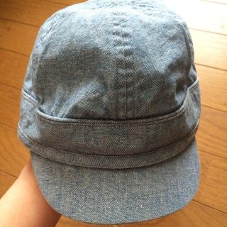 ベビーギャップ(babyGAP)のbaby GAP デニム帽子 46cm(帽子)