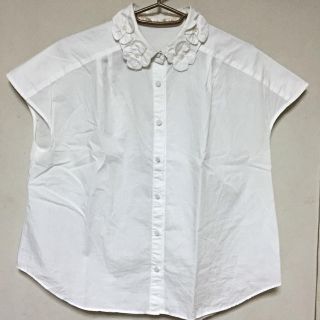 ドットアンドストライプスチャイルドウーマン(Dot&Stripes CHILDWOMAN)の夏にピッタリ♡花衿ブラウス(シャツ/ブラウス(半袖/袖なし))