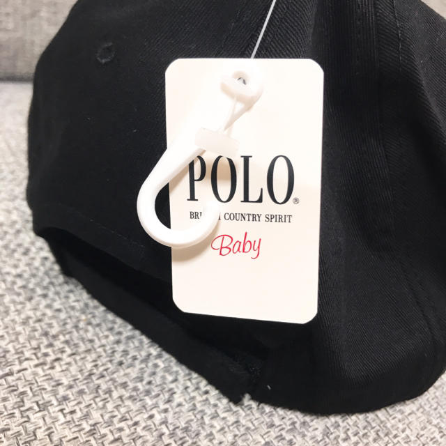 POLO RALPH LAUREN(ポロラルフローレン)の期間限定値下げ中！polo baby 52センチ キャップ キッズ/ベビー/マタニティのこども用ファッション小物(帽子)の商品写真