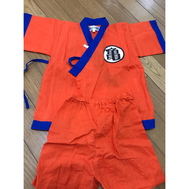 ドラゴンボール(ドラゴンボール)のドラゴンボール☆甚平100 キッズ/ベビー/マタニティのキッズ服男の子用(90cm~)(甚平/浴衣)の商品写真