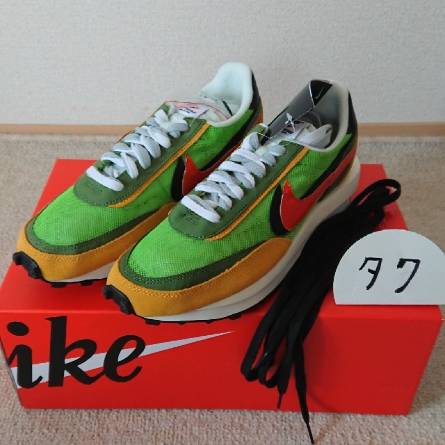 靴/シューズNIKE sacai LD ワッフル グリーン  LD waffle