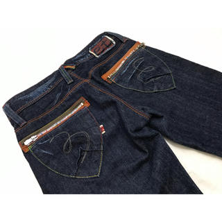 ブルーウェイ(BLUE WAY)のet boite デニムジーンズ◎濃紺◎SIZE 29◎ウエスト約74cm(デニム/ジーンズ)