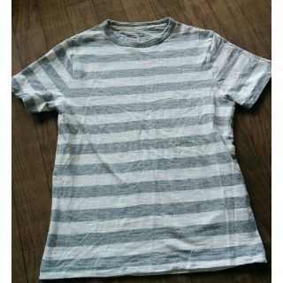 ムジルシリョウヒン(MUJI (無印良品))の無印良品　Tシャツ　ボーダー(Tシャツ/カットソー(半袖/袖なし))