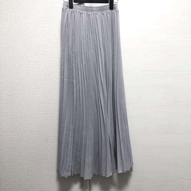 【VIVID LADY】プリーツスカート グレー レディースのスカート(ロングスカート)の商品写真