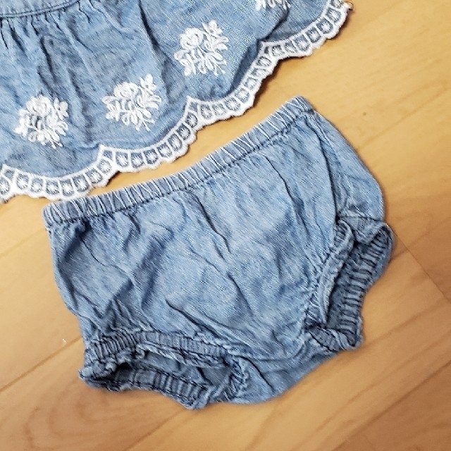 Old Navy(オールドネイビー)のrie様専用　oldnavy セットアップ　&NEXTデニムスカートセット キッズ/ベビー/マタニティのベビー服(~85cm)(ワンピース)の商品写真