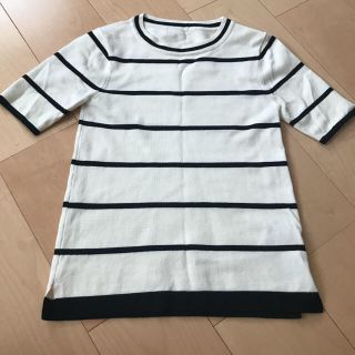 ザラ(ZARA)のZARA ボーダーカットソー(カットソー(半袖/袖なし))