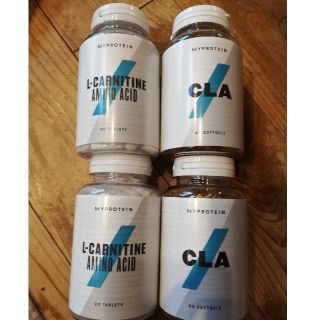 マイプロテイン(MYPROTEIN)の【最安】L-カルニチン CLA 4個セット マイプロテイン(ダイエット食品)