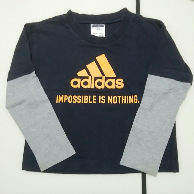 adidas(アディダス)のadidas 長袖Ｔシャツ キッズ/ベビー/マタニティのキッズ服男の子用(90cm~)(Tシャツ/カットソー)の商品写真