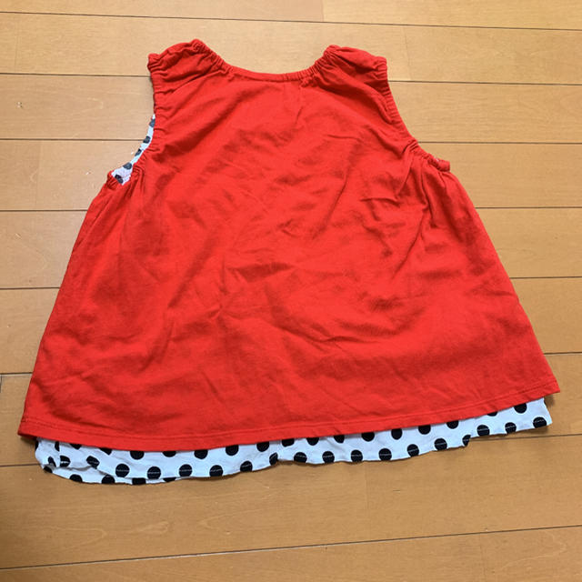 NEEDLE WORK SOON(ニードルワークスーン)のkids☆タンクトップ（120㎝） キッズ/ベビー/マタニティのキッズ服女の子用(90cm~)(Tシャツ/カットソー)の商品写真