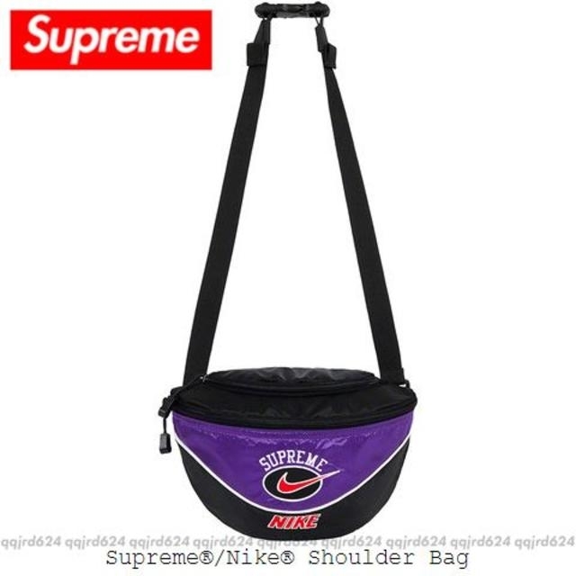 ★Supreme×NIKE★Shoulder Bag Purple 国内正規品