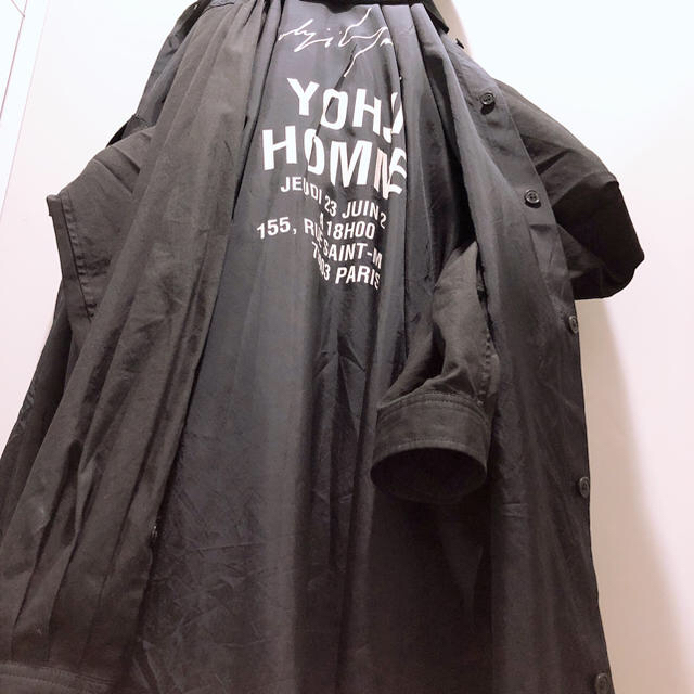 yohjiyamamoto18ss ロングシャツ