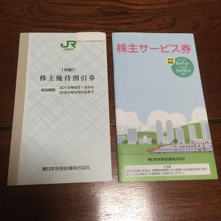 ジェイアール(JR)のJR東日本株主優待割引券 サービス券(その他)