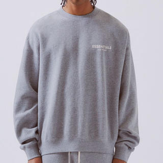 FEAR OF GOD - essentials クルーネックスウェット xlの通販 by s shop ...