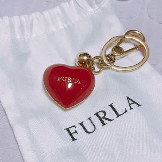 フルラ(Furla)のFURLA♡ハートチャーム(キーホルダー)