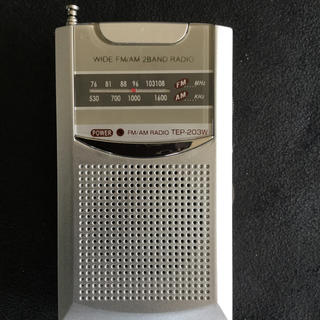 ポケットラジオ(ラジオ)