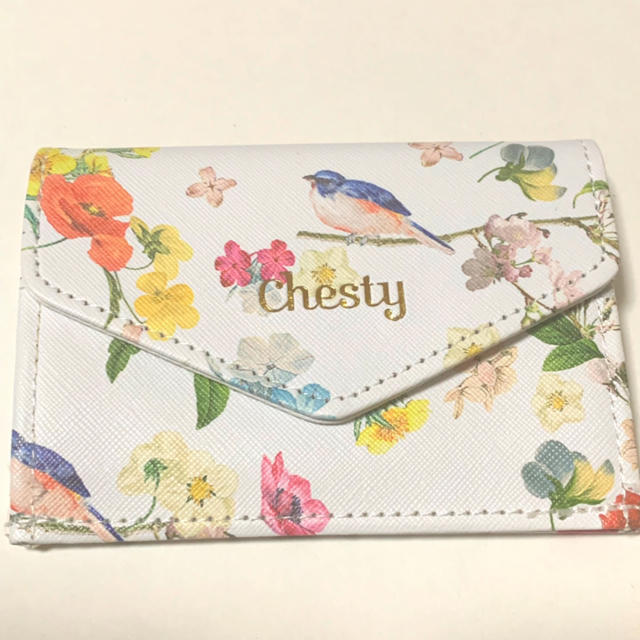 Chesty(チェスティ)のラスト1点 未使用 チェスティ マルチミニ財布 美人百花 レディースのファッション小物(財布)の商品写真