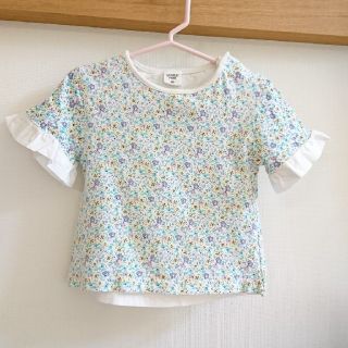 アカチャンホンポ(アカチャンホンポ)のバック切り替え小花柄フレアカットソー 90(Tシャツ/カットソー)