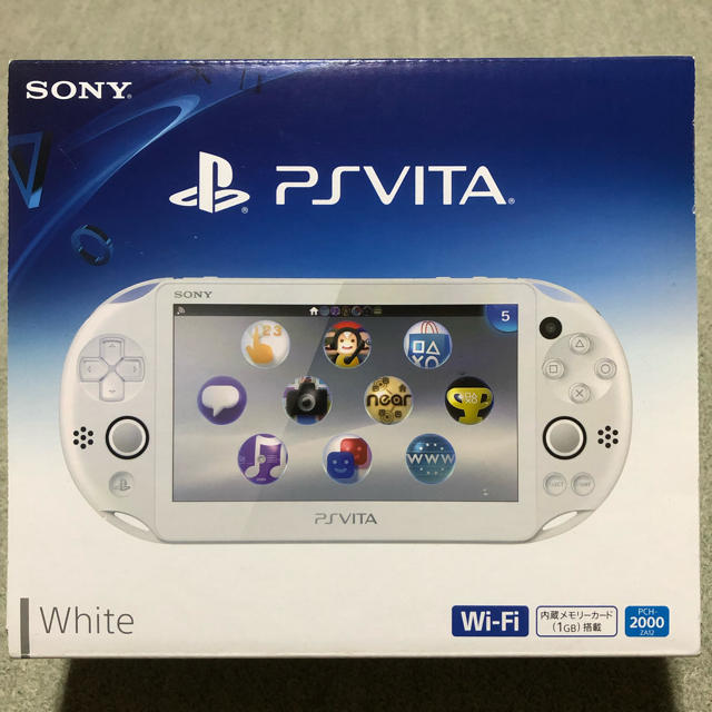 携帯用ゲーム機本体PSvita PCH-2000ZA12 White