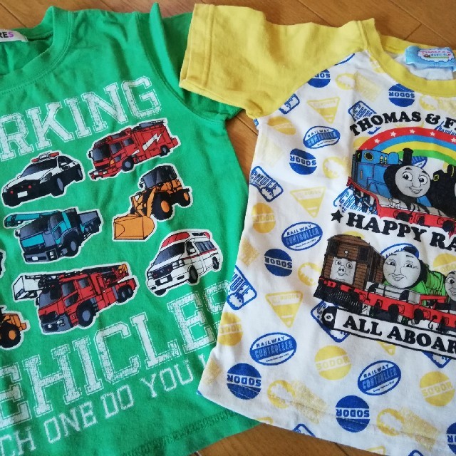 110サイズ★Ｔシャツ★トーマス キッズ/ベビー/マタニティのキッズ服男の子用(90cm~)(Tシャツ/カットソー)の商品写真