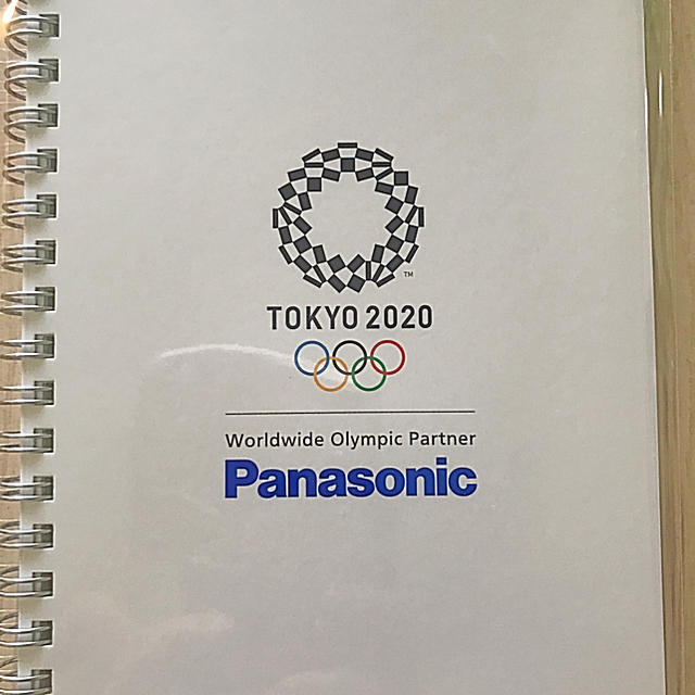 Panasonic(パナソニック)のパナソニック 東京2020 オリンピック ノート エンタメ/ホビーのコレクション(ノベルティグッズ)の商品写真