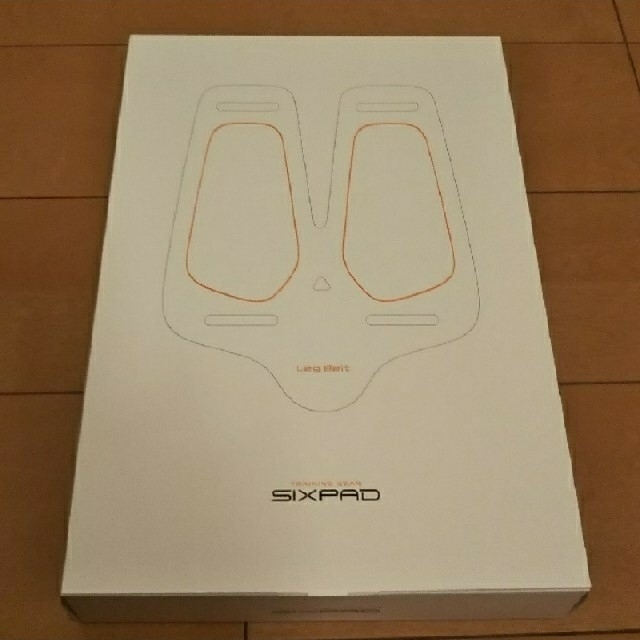 [シート４箱付]　SIXPAD レッグベルト　充電タイプ