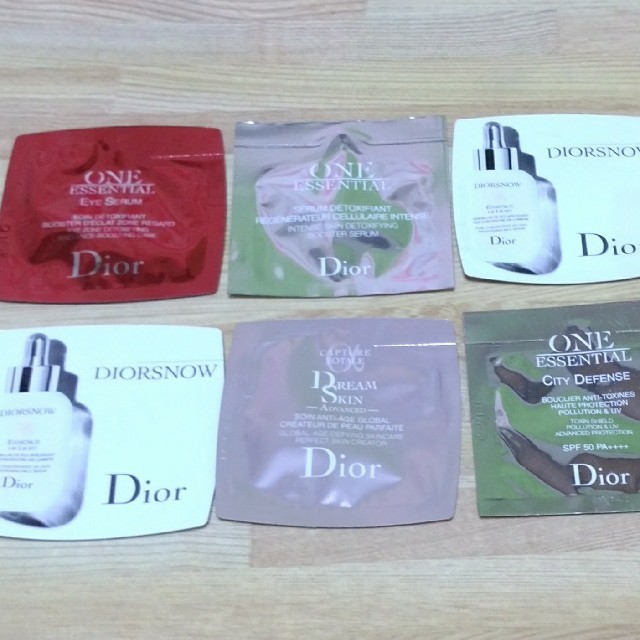 Christian Dior(クリスチャンディオール)の美容液まとめセット③ コスメ/美容のキット/セット(サンプル/トライアルキット)の商品写真