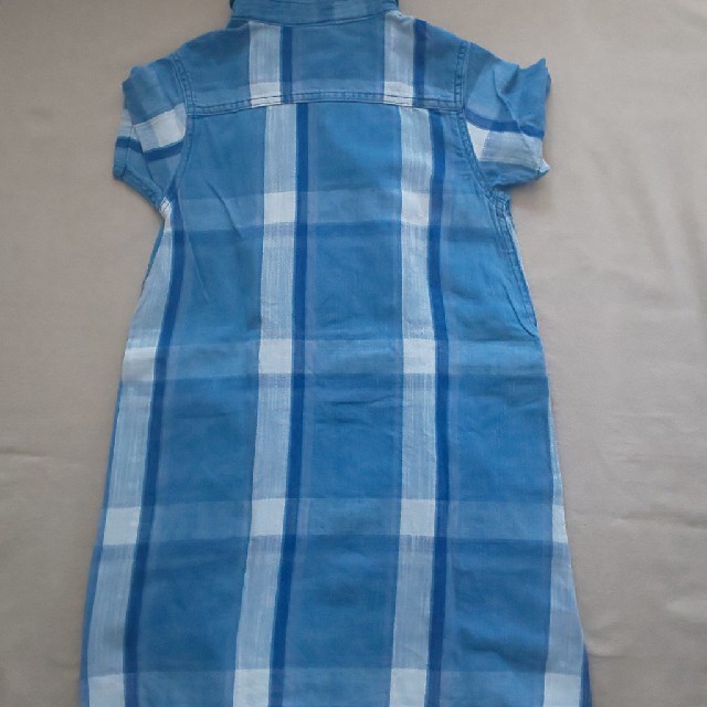 BREEZE(ブリーズ)の美品[ブリーズ]130cm/デニムワンピース キッズ/ベビー/マタニティのキッズ服女の子用(90cm~)(ワンピース)の商品写真