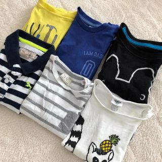 ザラキッズ(ZARA KIDS)の男の子トップス 80サイズ 6枚セット まとめ売り(Ｔシャツ)