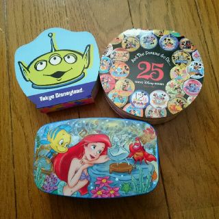 ディズニー(Disney)のディズニーメモ＆缶ケース(ノート/メモ帳/ふせん)