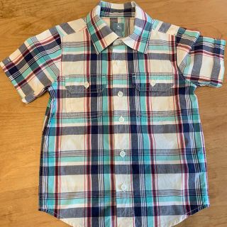 ベビーギャップ(babyGAP)のbaby Gap 110 チェックのシャツ(Tシャツ/カットソー)