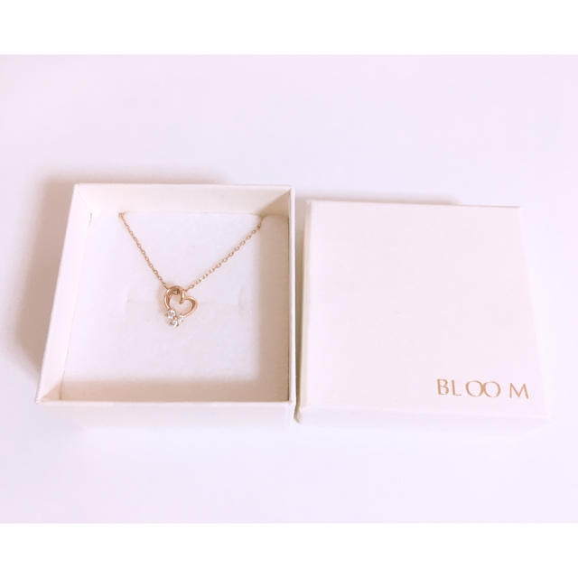 BLOOM(ブルーム)のBLOOM ハートネックレス レディースのアクセサリー(ネックレス)の商品写真