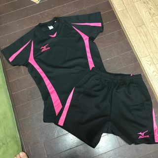 ミズノ(MIZUNO)のバレーボール 練習着 ミズノ M上下セット 半袖(バレーボール)