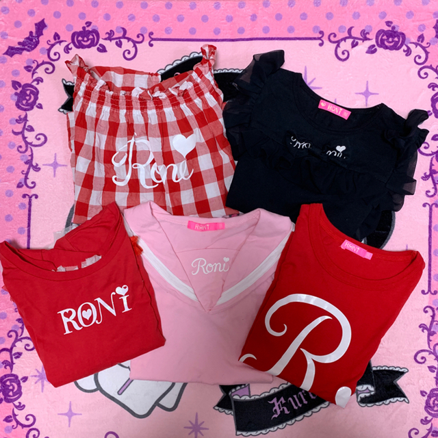 RONI(ロニィ)のroni135set♡ キッズ/ベビー/マタニティのキッズ服女の子用(90cm~)(Tシャツ/カットソー)の商品写真