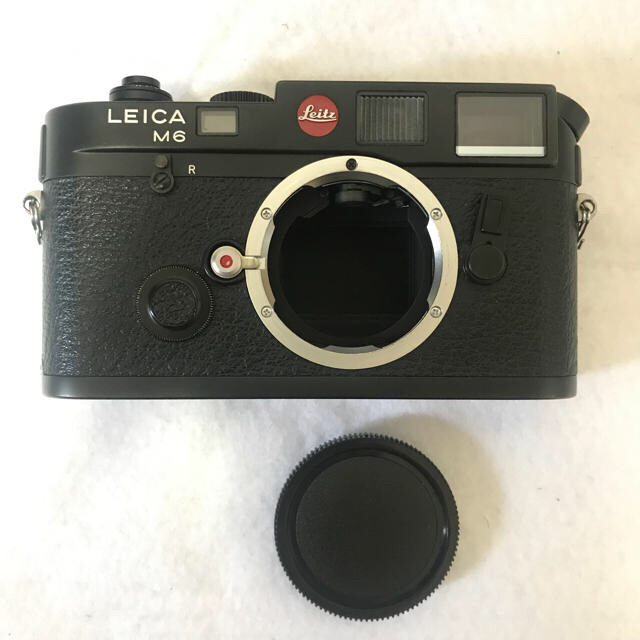 LEICA(ライカ)のライカ LEITZ 刻印 LEICA M6 ブラック 実用良品 ボディのみ スマホ/家電/カメラのカメラ(フィルムカメラ)の商品写真