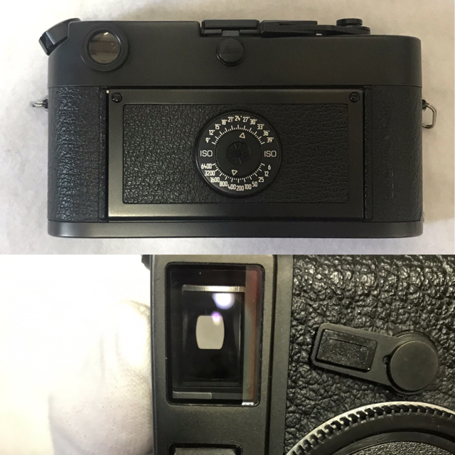 LEICA(ライカ)のライカ LEITZ 刻印 LEICA M6 ブラック 実用良品 ボディのみ スマホ/家電/カメラのカメラ(フィルムカメラ)の商品写真