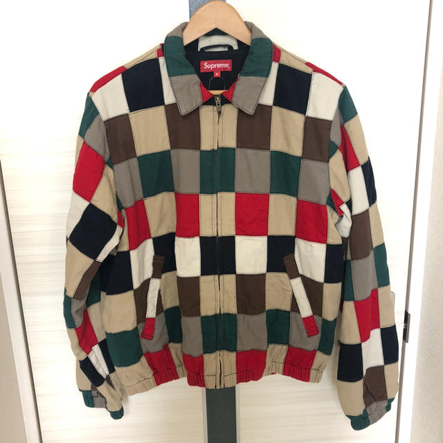 即完売 Supreme Patchwork Harrington Jacket