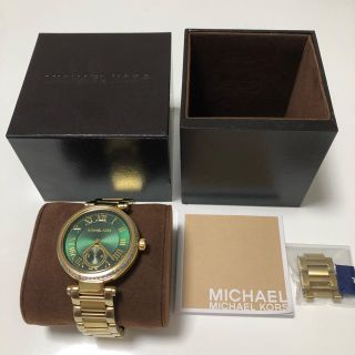 マイケルコース(Michael Kors) 腕時計（グリーン・カーキ/緑色系）の