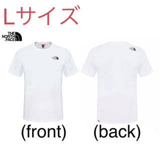 ザノースフェイス(THE NORTH FACE)の最新2019 ノースフェイス Tシャツ Lサイズ 新品 White(Tシャツ/カットソー(半袖/袖なし))