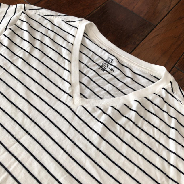 H&M(エイチアンドエム)の新品✰︎ H&M  ボーダーTシャツ メンズのトップス(Tシャツ/カットソー(半袖/袖なし))の商品写真