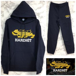 ハードヒット(Hard Hit)の【新品】ハードヒット  スウェット 上下ネイビー M Tシャツ 黒 パンツ 灰色(パーカー)