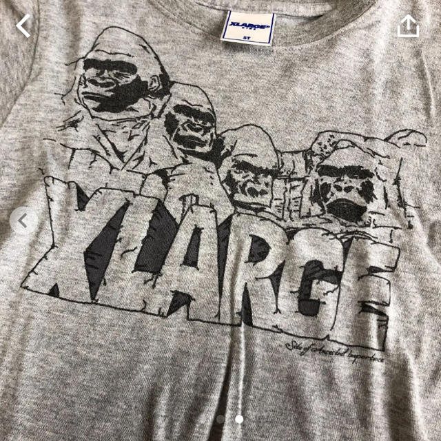 XLARGE(エクストララージ)のXLARGE Tシャツ 5T キッズ/ベビー/マタニティのキッズ服男の子用(90cm~)(Tシャツ/カットソー)の商品写真