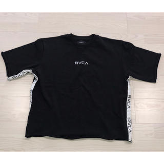 ルーカ(RVCA)のRVCA スウェットTシャツ M BLACK(Tシャツ/カットソー(半袖/袖なし))