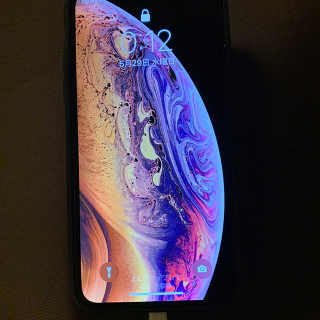 iPhone(アイフォーン)のiPhone X silver 64GB スマホ/家電/カメラのスマートフォン/携帯電話(スマートフォン本体)の商品写真