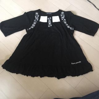 ポンポネット(pom ponette)のpom ponette  七分袖チュニック♪ 120 ☆ 即買いOK！(Tシャツ/カットソー)