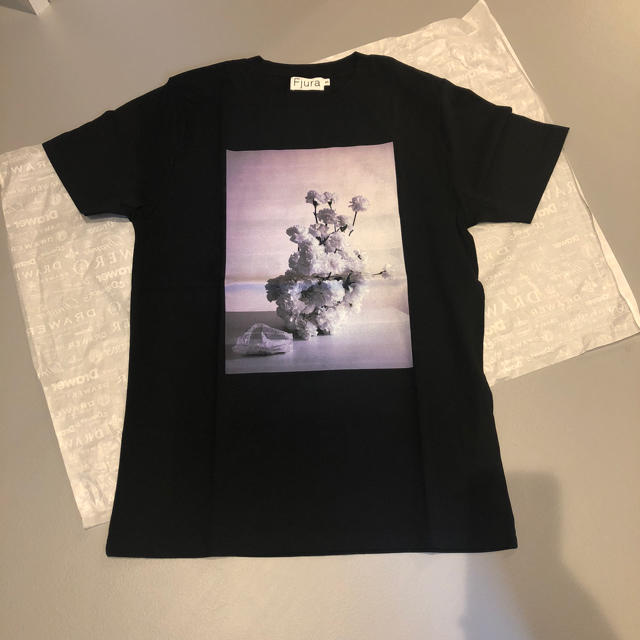 Drawer(ドゥロワー)のFjura フーラ  Tシャツ Drawer ドゥロワー購入 今期  S レディースのトップス(Tシャツ(半袖/袖なし))の商品写真