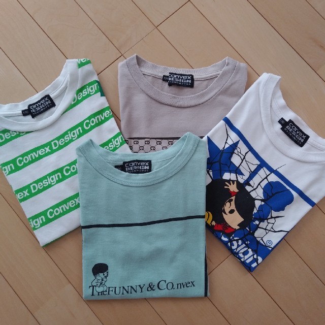 CONVEX(コンベックス)の専用☆４枚おまとめ☆コンベックス☆CONVEX☆Tシャツ キッズ/ベビー/マタニティのキッズ服男の子用(90cm~)(Tシャツ/カットソー)の商品写真